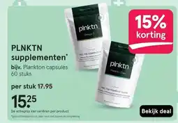 Etos PLNKTN supplementen aanbieding