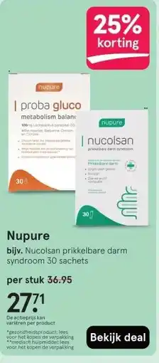 Etos Nupure aanbieding