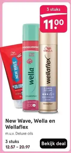 Etos New Wave, Wella en Wellaflex aanbieding
