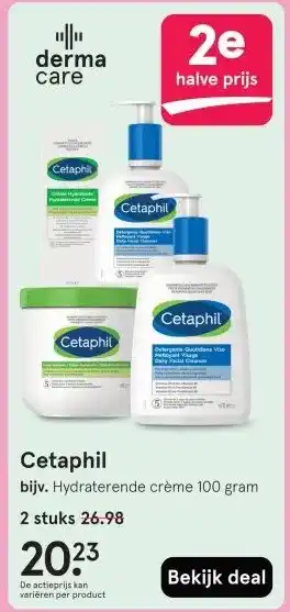 Etos Cetaphil aanbieding