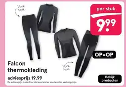 Etos Falcon thermokleding aanbieding