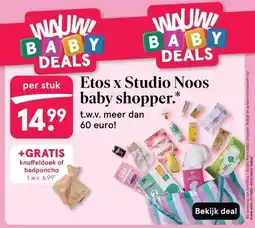 Etos Etos x Studio Noos baby shopper. aanbieding