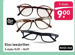 Etos Etos leesbrillen aanbieding