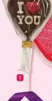 Etos Valentijn chocolade lolly en heart gummies Chocolade lolly I love you aanbieding