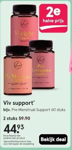 Etos Viv support aanbieding