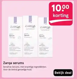 Etos Zarqa serums aanbieding