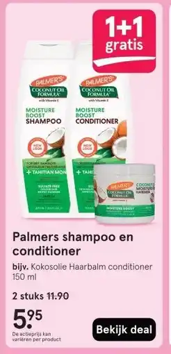 Etos Palmers shampoo en conditioner aanbieding
