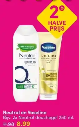 DA Neutral en Vaseline aanbieding