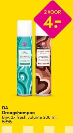 DA DA Droogshampoo aanbieding