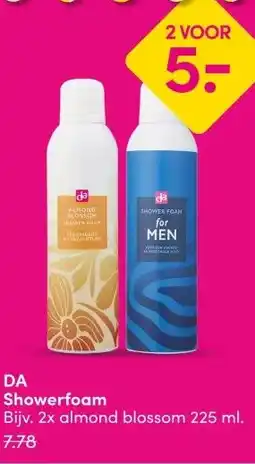 DA DA Showerfoam aanbieding