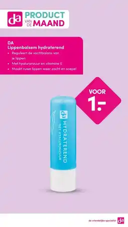 DA DA Lippenbalsem hydraterend aanbieding