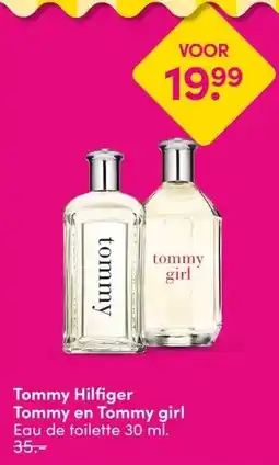DA Tommy Hilfiger Tommy en Tommy girl aanbieding