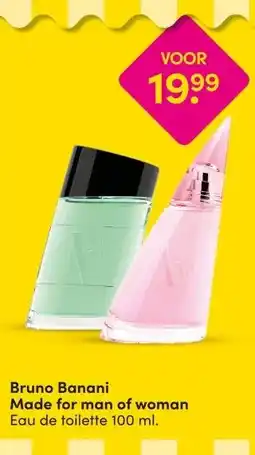 DA Bruno Banani Made for man of woman aanbieding
