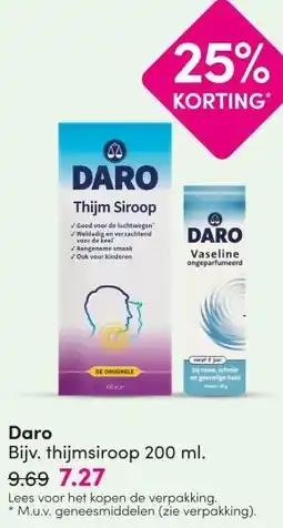 DA Daro aanbieding