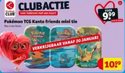 Kruidvat Pokémon TCG Kanto friends mini tin aanbieding