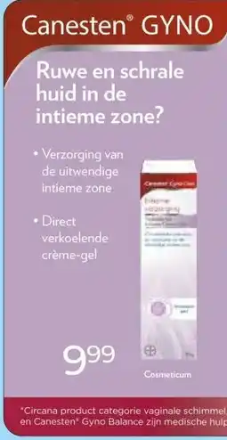 Trekpleister Ruwe en schrale huid in de intieme zone aanbieding