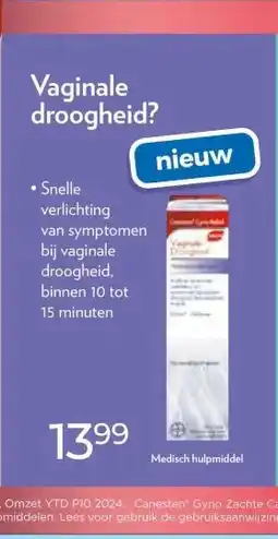 Trekpleister Vaginale droogheid aanbieding