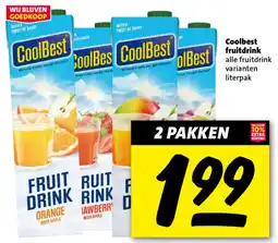 Nettorama Coolbest fruitdrink aanbieding