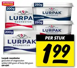 Nettorama Lurpak roomboter aanbieding