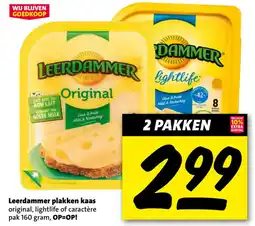 Nettorama Leerdammer plakken kaas aanbieding
