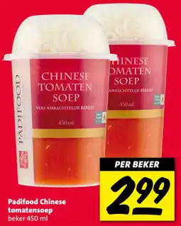 Nettorama Padifood Chinese tomatensoep aanbieding