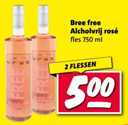 Nettorama Bree free Alcholvrij rosé aanbieding