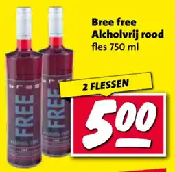 Nettorama Bree free Alcholvrij rood aanbieding