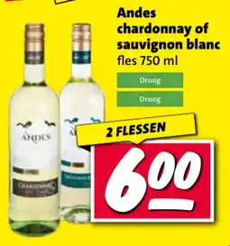 Nettorama Andes chardonnay of sauvignon blanc aanbieding