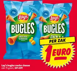 Nettorama Lay's bugles nacho cheese aanbieding