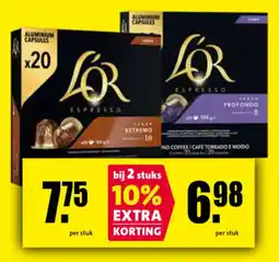 Nettorama LOR espresso aanbieding