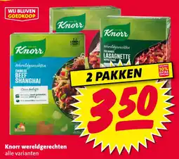 Nettorama Knorr wereldgerechten aanbieding
