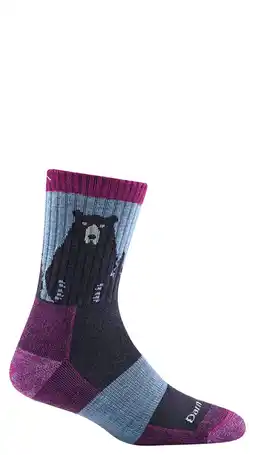 ANWB Darn Tough M/C Lightweight bear Sokken Paars-Blauw aanbieding