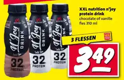 Nettorama XXL nutrition n'joy protein drink aanbieding