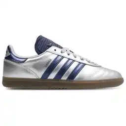 Foot Locker Adidas Samba Kindersneakers - Zilver - Maat 37 1/3 - Leer aanbieding