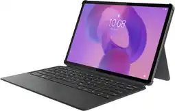 Coolblue Lenovo Idea Tab Pro Toetsenbord Hoes QWERTY Grijs aanbieding