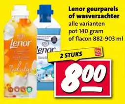 Nettorama Lenor geurparels of wasverzachter aanbieding