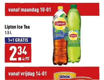 ALDI Lipton Ice Tea 1,5 L aanbieding