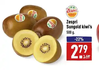 ALDI Zespri Sungold kiwi's 500 g aanbieding