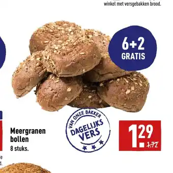 ALDI Meergranen bollen 8 stuks aanbieding