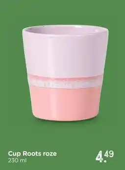 Xenos Cup Roots roze aanbieding