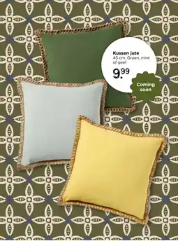 Xenos Kussen jute aanbieding