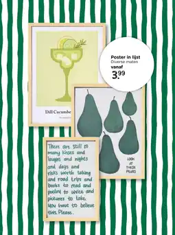 Xenos Poster in lijst aanbieding