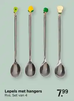 Xenos Lepels met hangers aanbieding