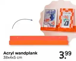 Xenos Acryl wandplank aanbieding