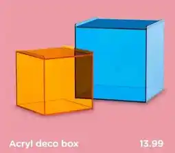 Xenos Acryl deco box aanbieding