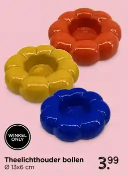 Xenos Theelichthouder bollen aanbieding