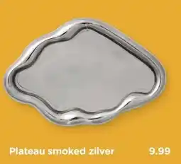 Xenos Plateau smoked zilver aanbieding
