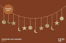 Xenos Guirlande met maantjes aanbieding