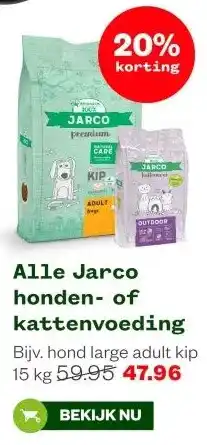 Welkoop Alle Jarco honden- of kattenvoeding aanbieding