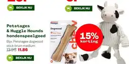 Welkoop Petstages & Huggle Hounds hondenspeelgoed aanbieding